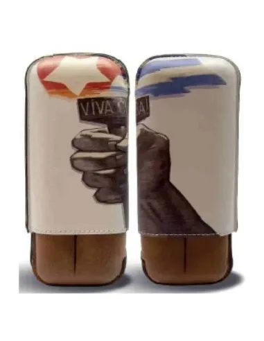Футляр Viva Cuba Whiskey на 2 сигары (Франция) 