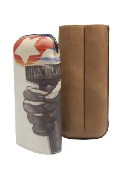 Футляр Viva Cuba Whiskey на 2 сигары (Франция) 