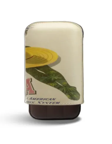 Футляр Fly To Cuba Bourbon на 3 сигары (Франция)