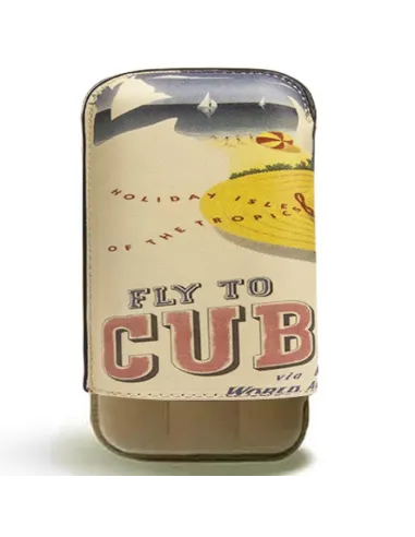 Футляр Fly To Cuba Whiskey на 3 сигары (Франция)