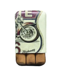 Футляр Route 66 Whiskey на 3 сигары (Франция)
