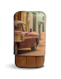 Футляр Street of Havana Whiskey на 3 сигары (Франция)