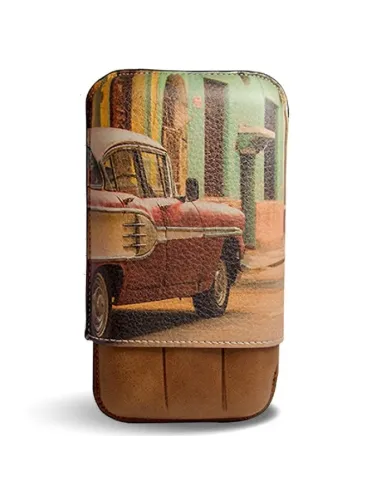 Футляр Street of Havana Whiskey на 3 сигары (Франция)