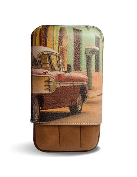 Футляр Street of Havana Whiskey на 3 сигары (Франция)