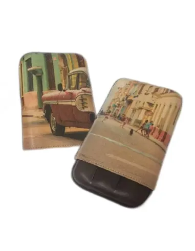 Футляр Street of Havana Bourbon на 3 сигары (Франция)