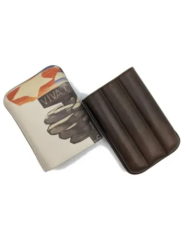 Футляр Viva Cuba Bourbon на 3 сигары (Франция)