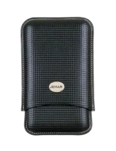 Чехол Jemar на 3 сигары, натуральная кожа - купить в интернет-магазине Havana Smoke