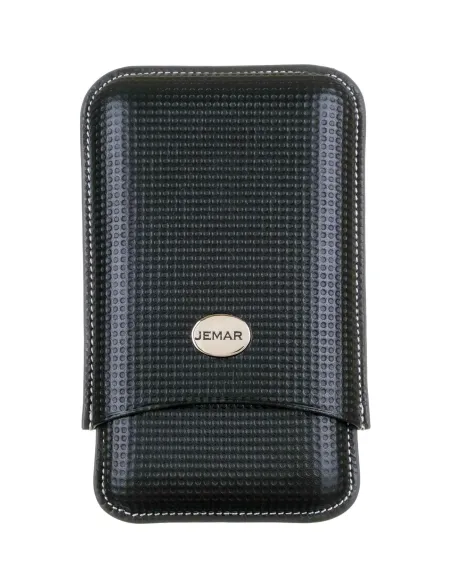 Чехол Jemar на 3 сигары, натуральная кожа - купить в интернет-магазине Havana Smoke