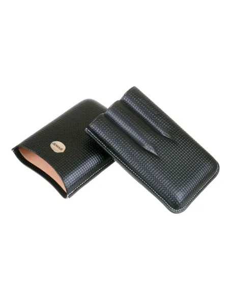 Чехол Jemar на 3 сигары, натуральная кожа - купить в интернет-магазине Havana Smoke