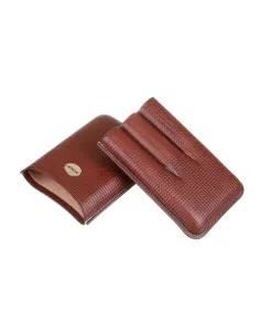 Чехол Jemar на 3 сигары, натуральная кожа - купить в интернет-магазине Havana Smoke 2