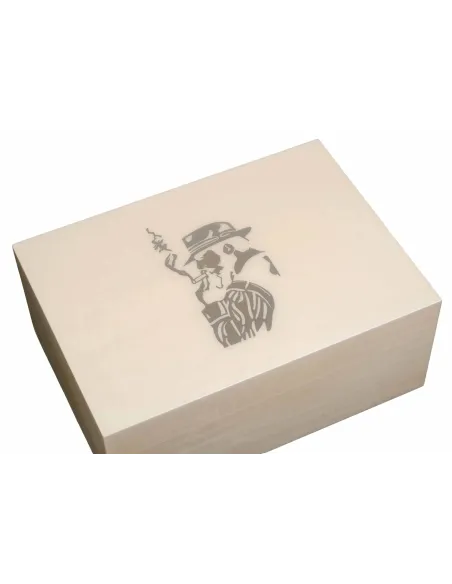 Хьюмидор Gentili Fumatore Argento на 50 сигар, Танганьика