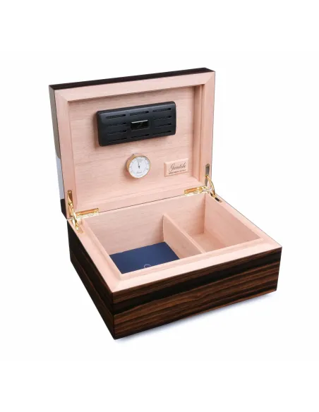 Хьюмидор Gentili Fumatore Dorato на 50 сигар, Эбеновое дерево