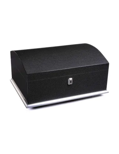 Хьюмидор Gentili Dome Top на 60 сигар, Карбон