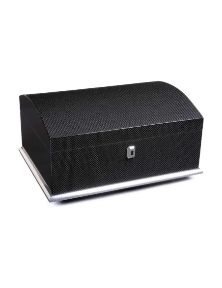 Хьюмидор Gentili Dome Top на 60 сигар, Карбон