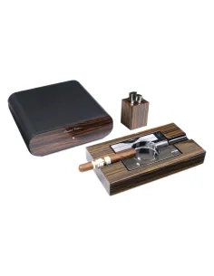 Набор сигарных аксессуаров Gentili SET-SV20-Black 2