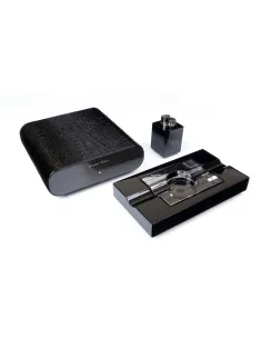 Набор сигарных аксессуаров Gentili SET-SV20-Croco-Black