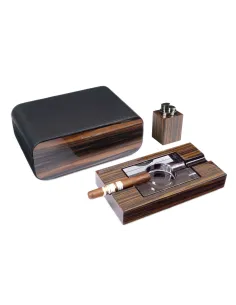 Набор сигарных аксессуаров Gentili SET-SV40-Black 2