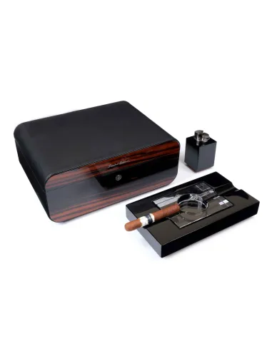 Набор сигарных аксессуаров Gentili SET-SV75-Black-2