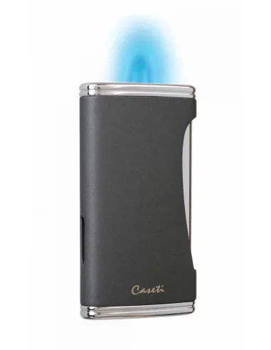 Зажигалка Caseti сигарная турбо, серая CA567-4