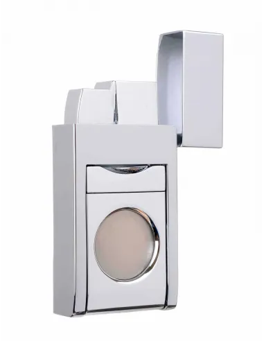 Зажигалка Caseti сигарная турбо, черная, с гильотиной CA285-1