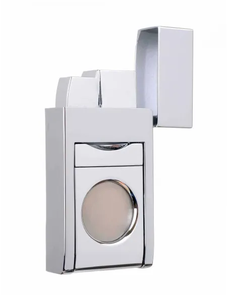 Зажигалка Caseti сигарная турбо, черная, с гильотиной CA285-1