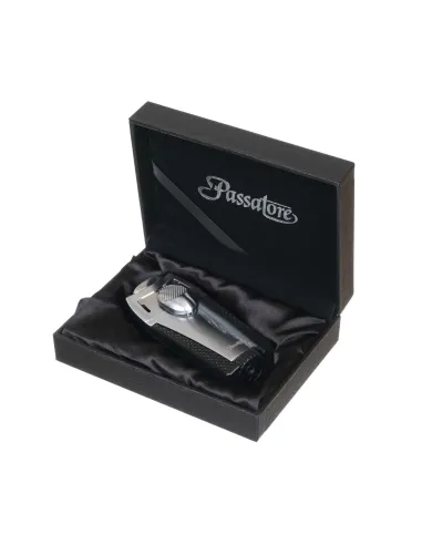 Зажигалка сигарная Passatore, двойное пламя, хром 234-525