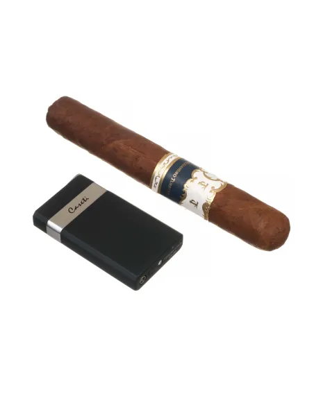 Зажигалка Caseti сигарная, турбо, черная CA396-1