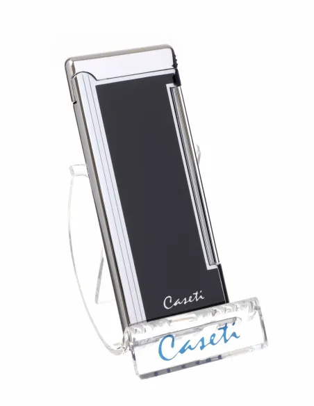 Зажигалка Caseti кремниевая, супертонкая, черная CA326-1