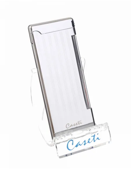 Зажигалка Caseti кремниевая, супертонкая, хром CA326-5