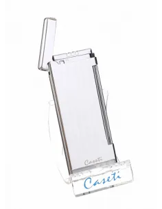 Зажигалка Caseti кремниевая, супертонкая, хром CA326-5 2