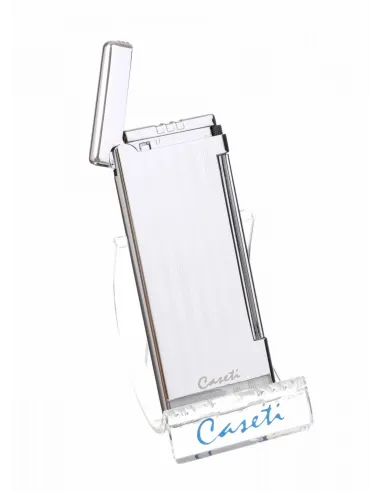 Зажигалка Caseti кремниевая, супертонкая, хром CA326-5
