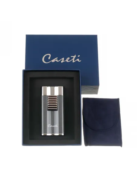Зажигалка Caseti сигарная, турбо, антрацит CA558-7