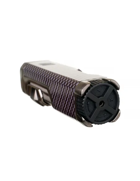 Зажигалка сигарная Honest, четверное пламя, карбон 751-Carbon