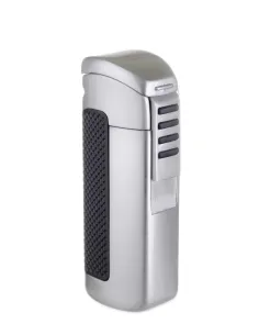 Зажигалка сигарная Passatore с пробойником, двойное пламя, хром 234-502 2