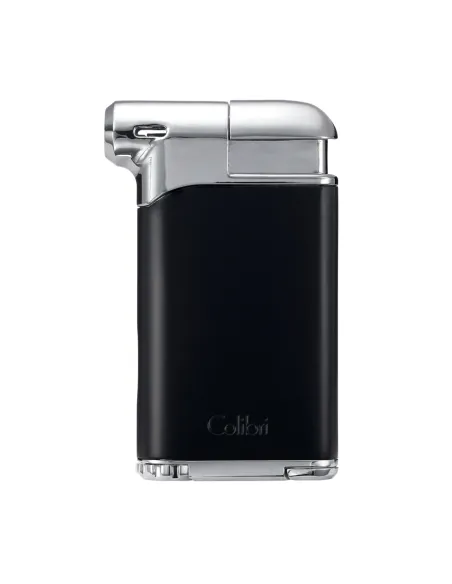 Зажигалка трубочная Colibri Pacific с тампером, матовый черный-хром LI400C5