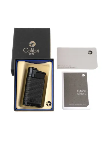 Зажигалка сигарная Colibri Evo, черная LI520C1