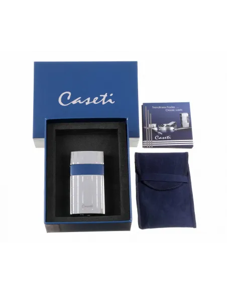 Зажигалка Caseti сигарная турбо, серебристая CA438-4