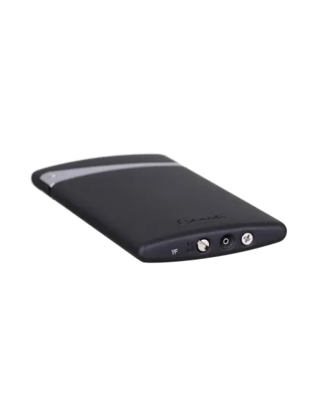 Зажигалка Caseti, турбо, плоское пламя, супертонкая, черная CA500-2