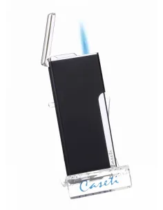 Зажигалка Caseti, турбо, супертонкая, черная CA453-1 2