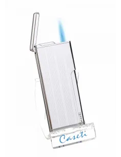 Зажигалка Caseti, турбо, супертонкая, хром CA453-4 2