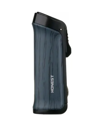 Зажигалка сигарная Honest, тройное пламя, с пробойником, темно-синяя