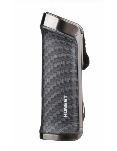 Зажигалка сигарная Honest, тройное пламя, с пробойником, карбон