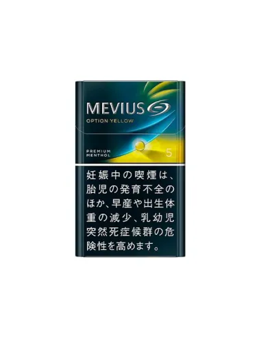 MEVIUS PREMIUM MENTHOL OPTION YELLOW 5