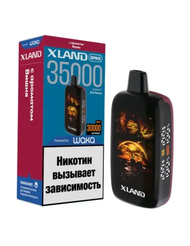 Электронная сигарета WAKA 35000 Xland SPIKE (SP35k-004 Вишня)