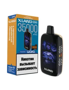 Электронная сигарета WAKA 35000 Xland SPIKE (SP35k-019 Гавайский Лимонад)