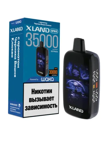 Электронная сигарета WAKA 35000 Xland SPIKE (SP35k-006 Черника Клюква Вишня)