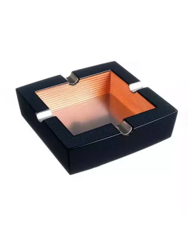 Пепельница сигарная Lubinski на 4 сигары, Карбон - купить в интернет-магазине Havana Smoke