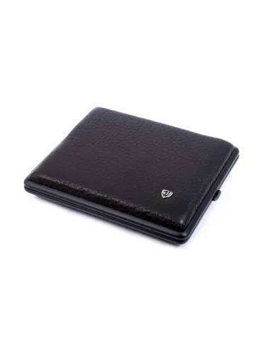 Портсигар Stoll на 26 сигарет, натуральная кожа, Черный олень - купить в интернет-магазине Havana Smoke