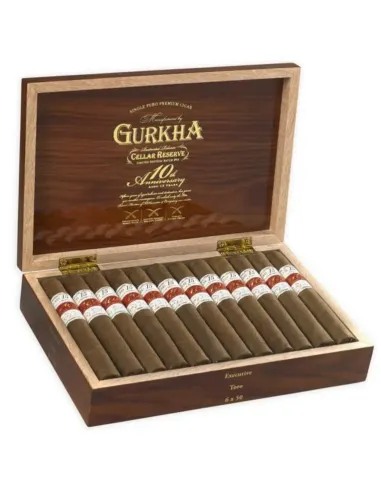 Сигара Gurkha Cellar Reserve 10-th Anniversary Aged 15 Executive Toro