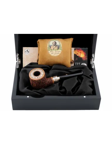 Трубка SER JACOPO Leonardo da Vinci Rustic Straight в шкатулке S623-5